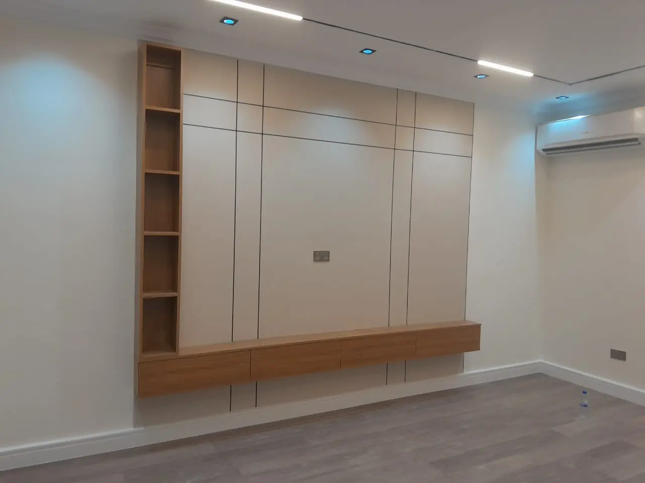 إصلاح وتعديل جدار قبل الأصباغ